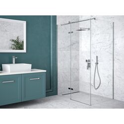 Cabina de dus Besco Pixa Right PPP-109-195C 100x90x195 (Transparent) Thumb