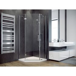 Cabina de dus Besco Viva Left V5L-90-195-C 90x90x195 (Transparent) Thumb