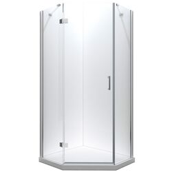 Cabina de dus Besco Viva Left V5L-90-195-C 90x90x195 (Transparent)