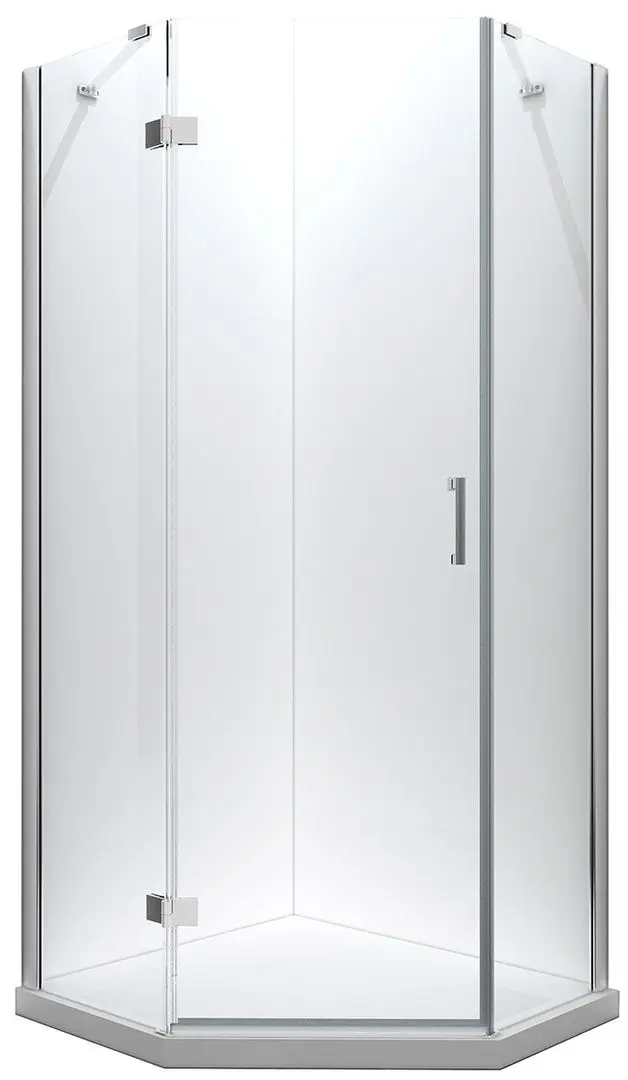 Cabina de dus Besco Viva Left V5L-90-195-C 90x90x195 (Transparent)