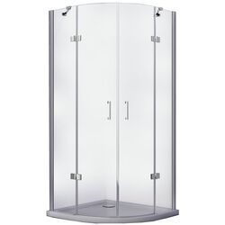 Cabina de dus Besco Viva VP-90-195-C 90x90x195 (Transparent)
