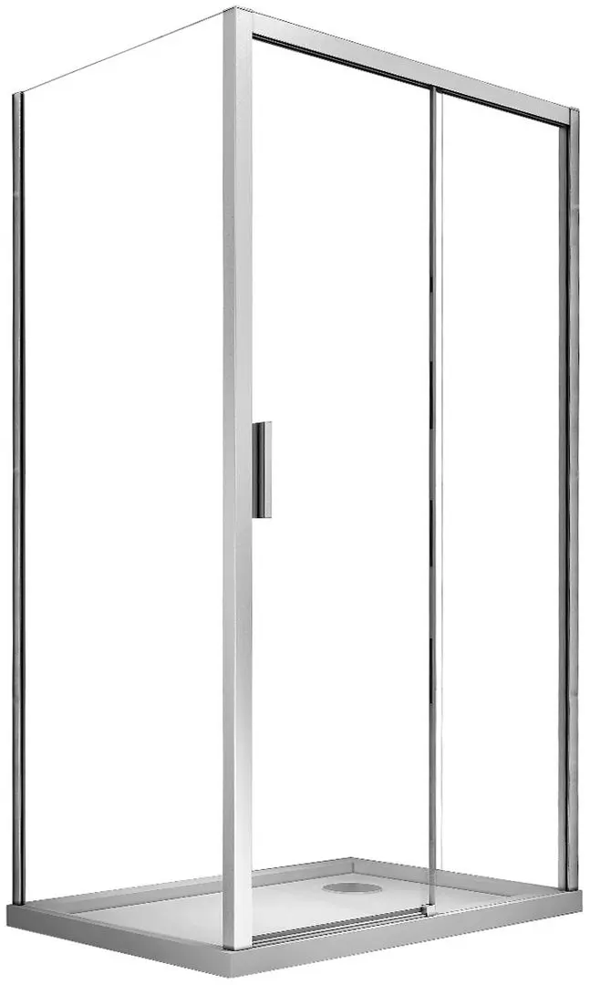 Perete de dus Besco Actis PA-90 90x195 (Transparent) - 2