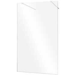 Perete de dus Besco Aveo Due AVD-90-195C 90x195 (Transparent)
