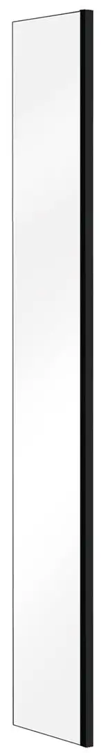 Perete de dus Besco Aveo Due Black PAB-30-195-C 30x195 (Transparent)