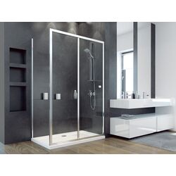 Perete de dus Besco Duo Slide PDS-80 80x195 (Transparent) Thumb