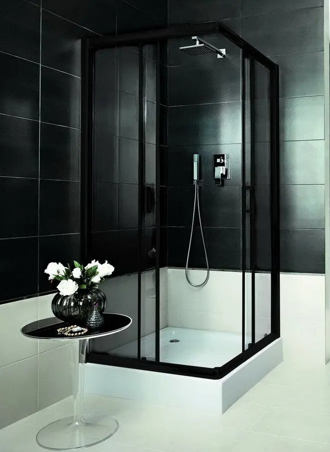 Душевая кабина Deante Funkia KYC N42K 80х80 (Black)