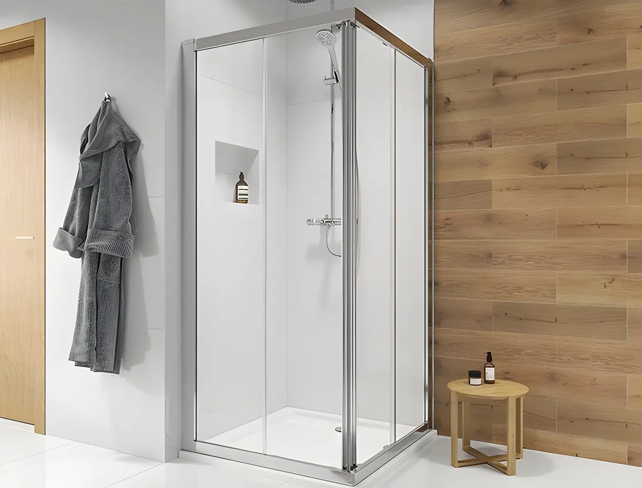 Cabina de dus Geberit Geo 80x80 560.112.00.2 (Chrome)