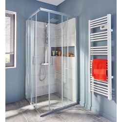 Cabina de dus GoodHome Onega 80x80 Square (Transparent/Chrome) Thumb