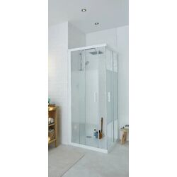 Душевая кабина GoodHome Onega 80x80 Square (White) Thumb