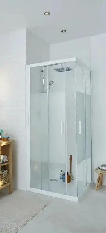 Душевая кабина GoodHome Onega 80x80 Square (White)