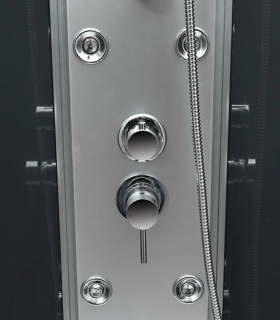 Cabina de dus cu hidromasaj GoodHome Onega 100984602 (90x90)