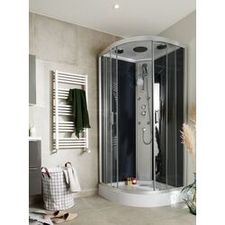 Cabina de dus cu hidromasaj GoodHome Onega 100984602 (90x90) Thumb