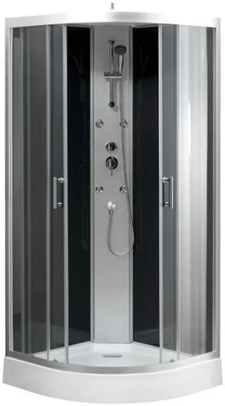 Cabina de dus cu hidromasaj GoodHome Onega 100984602 (90x90)