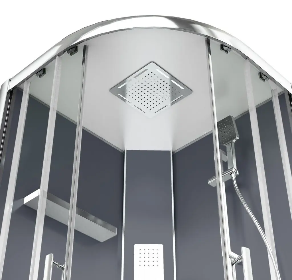 Cabina de dus cu hidromasaj GoodHome Beloya 100855845 (90x90)