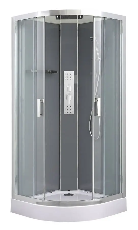 Cabina de dus cu hidromasaj GoodHome Beloya 100855845 (90x90)