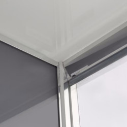 Cabina de dus cu hidromasaj GoodHome Beloya 120x80 (Chrome) Thumb