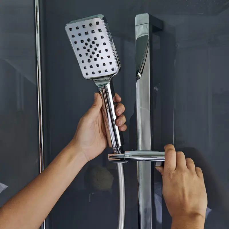 Cabina de dus cu hidromasaj GoodHome Beloya 120x80 (Chrome) - 3