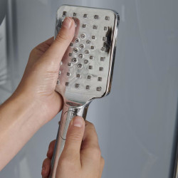 Cabina de dus cu hidromasaj GoodHome Beloya 120x80 (Chrome) Thumb