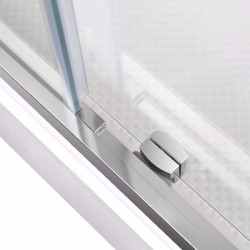 Cabina de dus cu hidromasaj GoodHome Beloya 120x80 (Chrome) Thumb