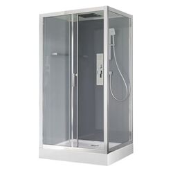 Cabina de dus inchisa cu hidromasaj GoodHome Beloya (90x110) Thumb