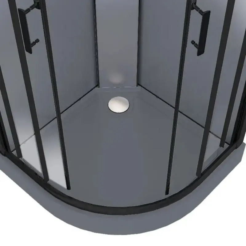 Душевой бокс с гидромассажем GoodHome Beloya 90x90 (Black) - 3