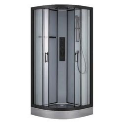 Душевой бокс с гидромассажем GoodHome Beloya 90x90 (Black) Thumb