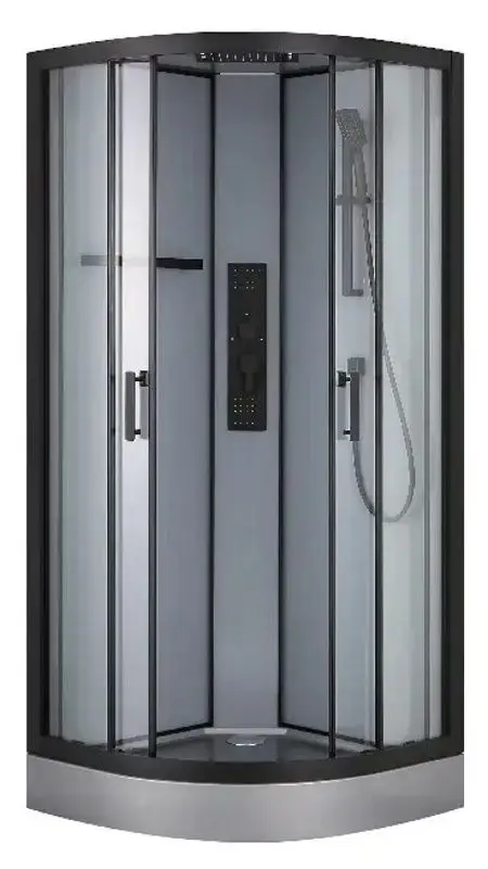 Душевой бокс с гидромассажем GoodHome Beloya 90x90 (Black)