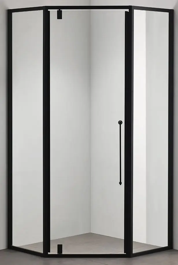 Душевая кабина LiniaH2O Calabria 90x90 (Black)