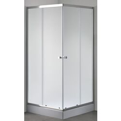 Cabina de dus LiniaH2O Carla 90x90/130 (Chrome) Thumb