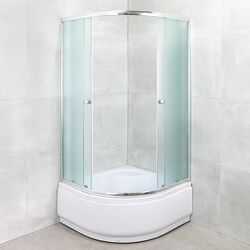 Душевая кабина LiniaH2O Carla 90x90/40 (Chrome) Thumb