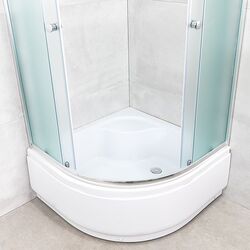 Душевая кабина LiniaH2O Carla 90x90/40 (Chrome) Thumb