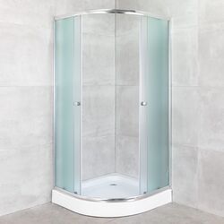 Cabina de dus LiniaH2O Carla 90x90 (Chrome) Thumb