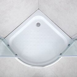 Душевая кабина LiniaH2O Irma 90x90/130 (Chrome) Thumb