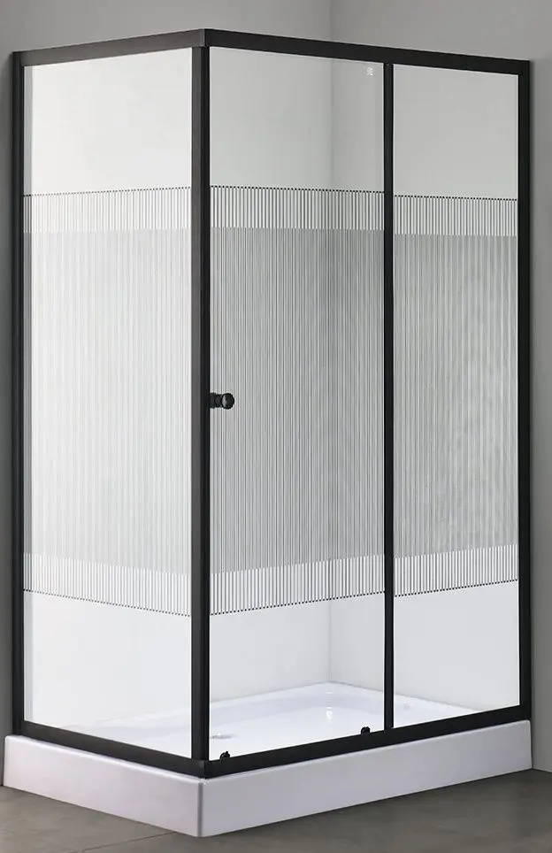 Душевая кабина LiniaH2O Malta 120x80 (Black)