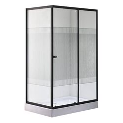 Душевая кабина LiniaH2O Malta 120x80 (Black)