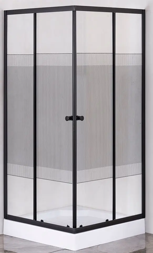 Душевая кабина LiniaH2O Malta 90x90 (Black)