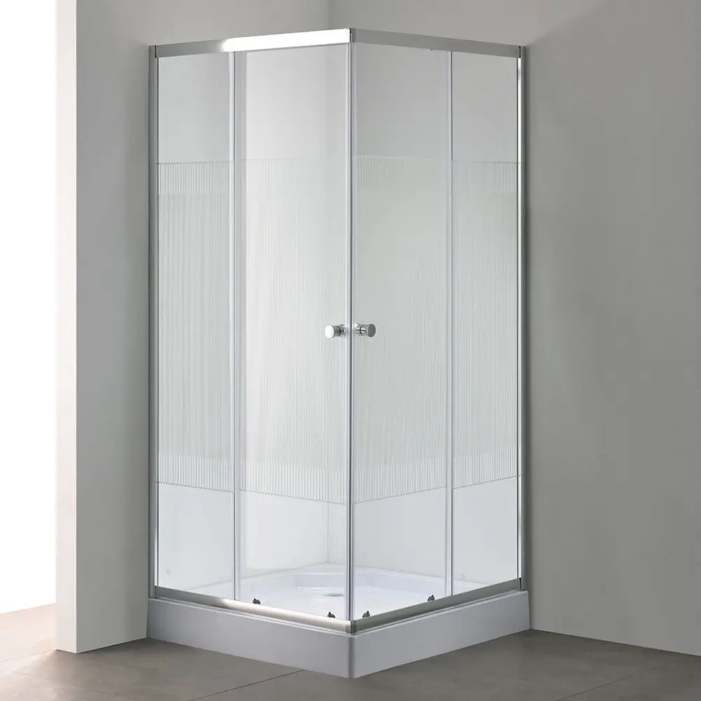 Cabina de dus LiniaH2O Malta 90x90 Square (Chrome)