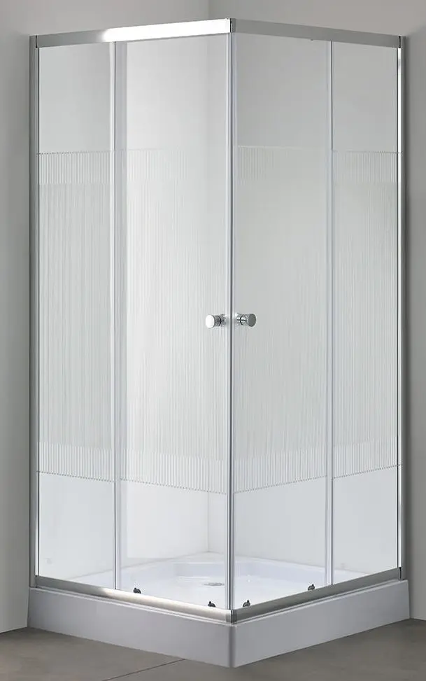 Cabina de dus LiniaH2O Malta 90x90 Square (Chrome)