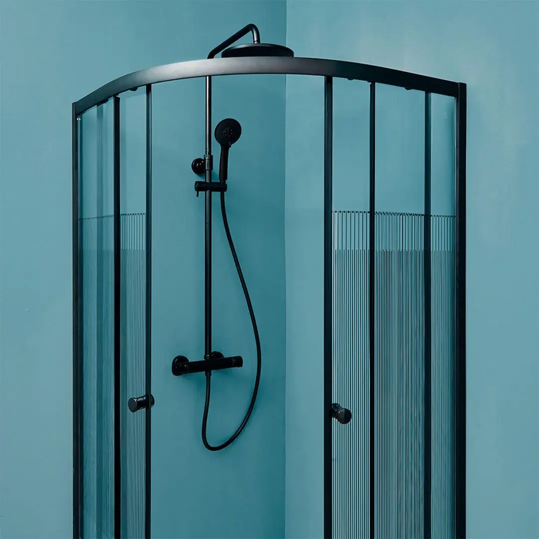 Душевая кабина LiniaH2O Malta 114394 90x90 (Black)