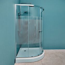 Душевая кабина LiniaH2O Malta 90x90 (Chrome) Thumb
