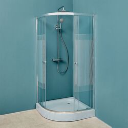 Душевая кабина LiniaH2O Malta 90x90 (Chrome) Thumb