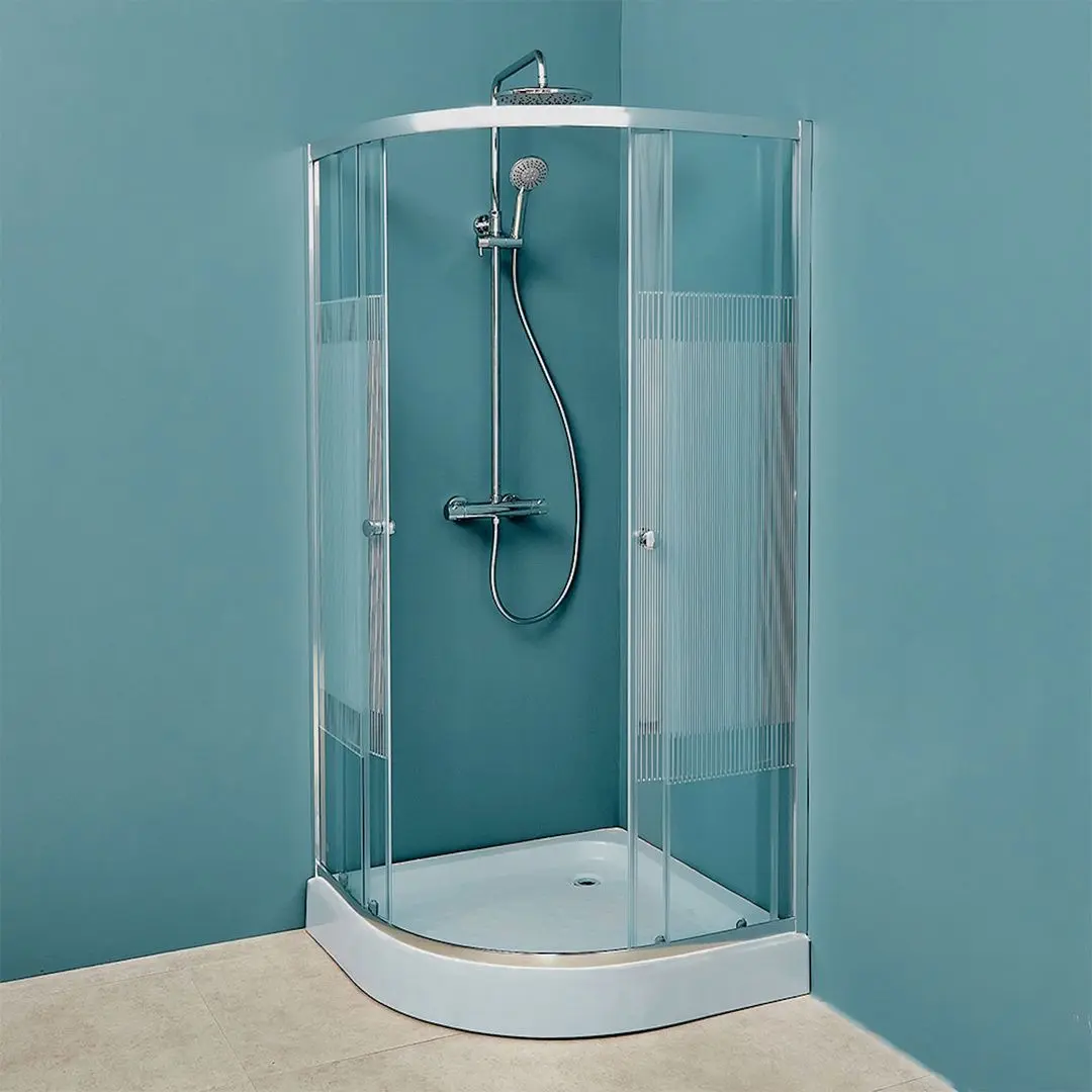 Душевая кабина LiniaH2O Malta 90x90 (Chrome)