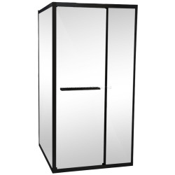 Душевая кабина LiniaH2O Ritmo 100x100 (Black)