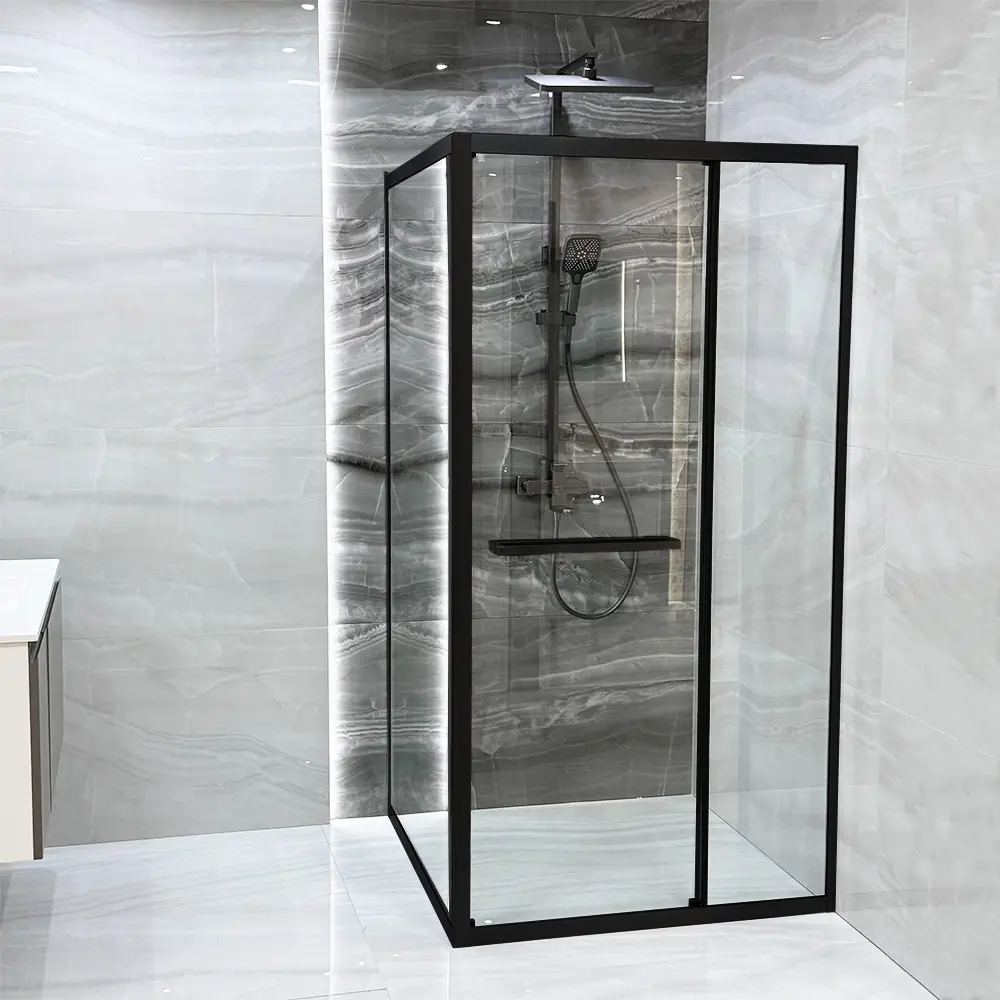 Душевая кабина LiniaH2O Ritmo 90x90 (Black)