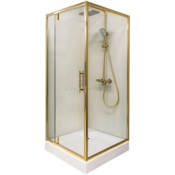 Cabina de dus LiniaH2O Teona New 900x900x1850 (Gold)