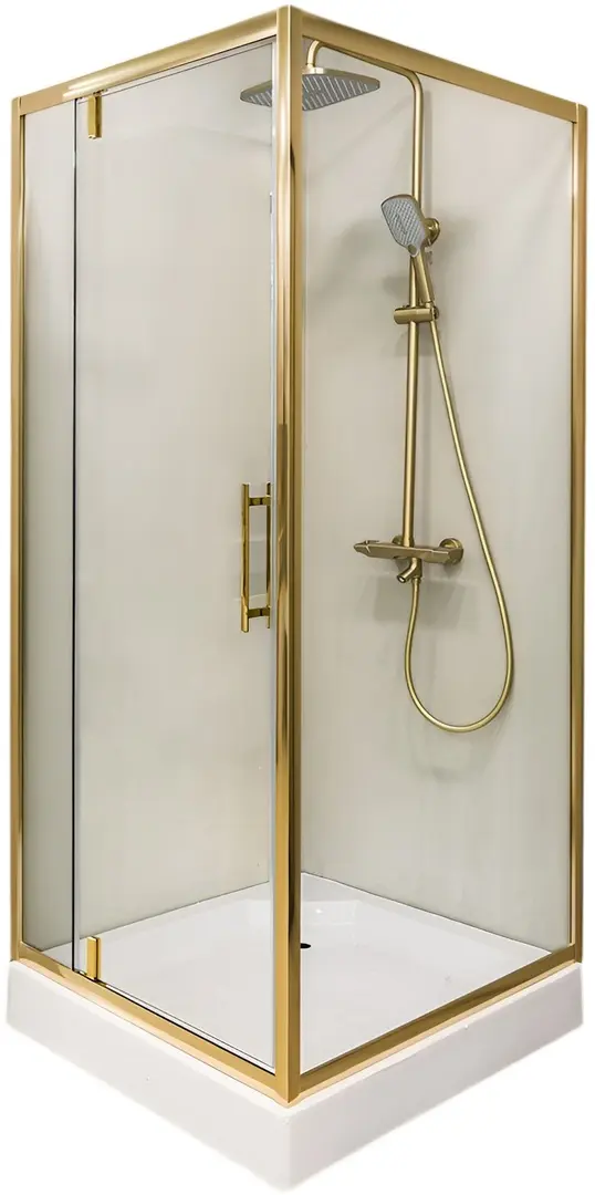 Душевая кабина LiniaH2O Teona New 900x900x1850 (Gold)