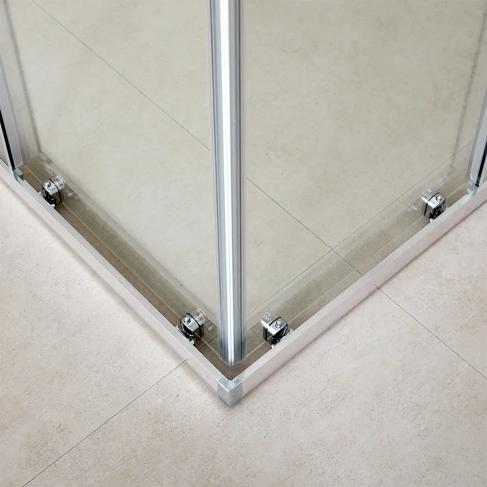 Cabina de dus cu panou de dus LiniaH2O Granta 1000x1000 + Fala Steely 2 75981 (Chrome/Inox)