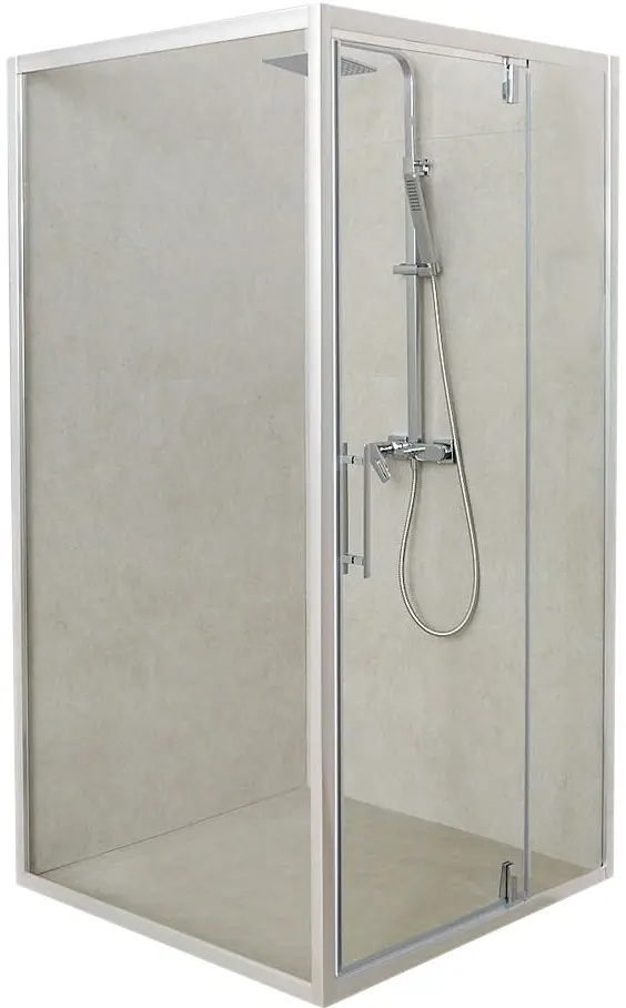 Cabina de dus cu panou de dus LiniaH2O Trend New 190x100 + Fala Steely 2 75981 (Chrome/Inox)
