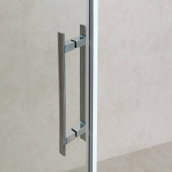 Cabina de dus cu panou de dus LiniaH2O Trend New 190x100 + Fala Steely 2 75981 (Chrome/Inox) Thumb