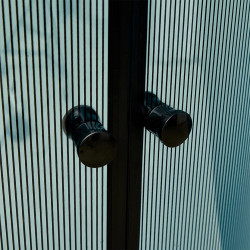 Cabina de dus cu sistem de dus LiniaH2O Malta 114394 90x90 + Mat|eco Inox Cubo (Black) Thumb